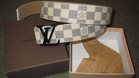 lv damier belt replica